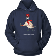 Load image into Gallery viewer, Feed The Goose© - Hockey Hoodie - AskDrGanz.com