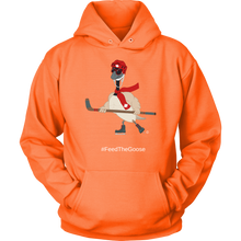 Load image into Gallery viewer, Feed The Goose© - Hockey Hoodie - AskDrGanz.com