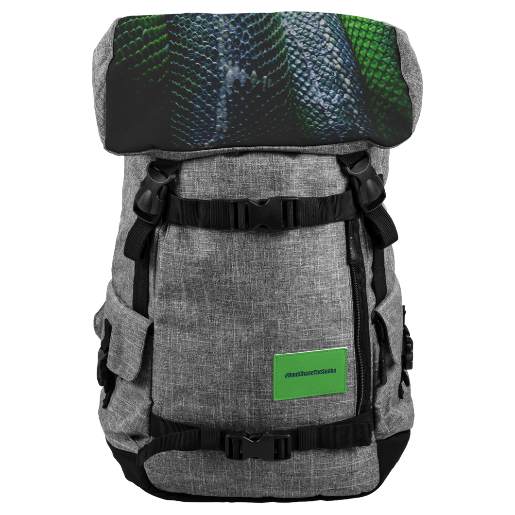 Don't Chase The Snake© - Origaudio® Penryn RFID Backpack - AskDrGanz.com