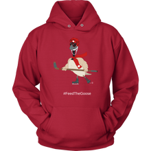 Load image into Gallery viewer, Feed The Goose© - Hockey Hoodie - AskDrGanz.com